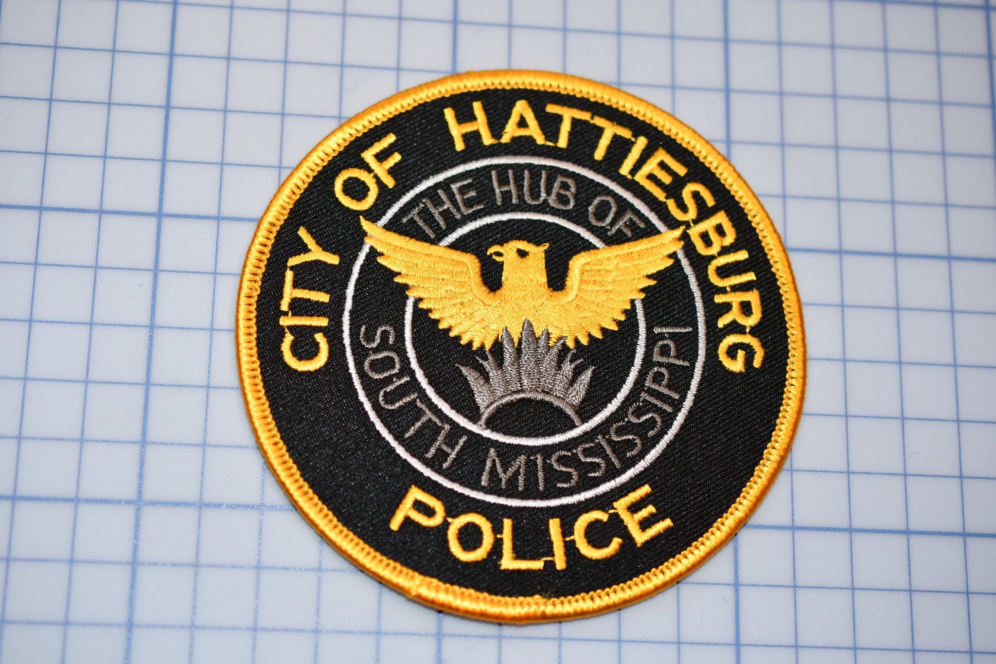 City Of Hattiesburg Mississippi Police Patch (B23-336)