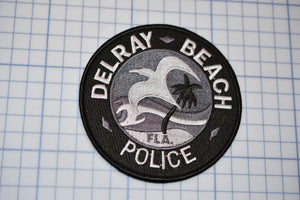 Delray Beach Florida Police Patch (B23-336)