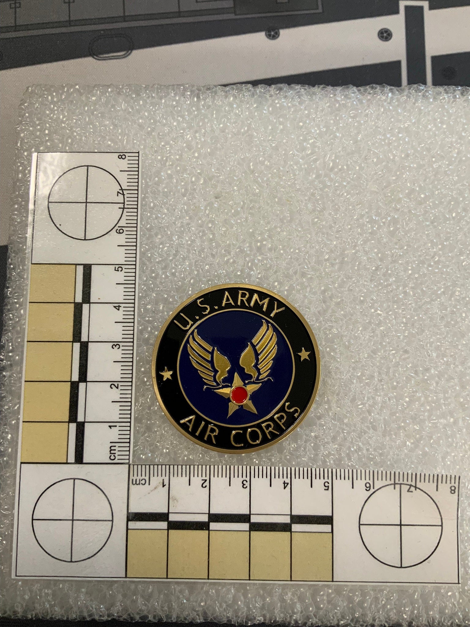 United States Air Corps Retired Challenge Coin