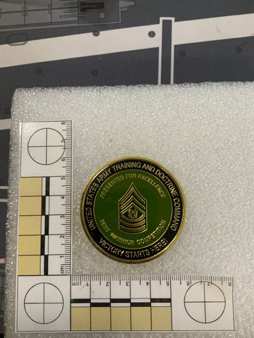 United States Army Training And Doctrine Command Challenge Coin